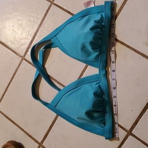 Xhilaration bikini top size XL turquoise swimsuit swim women's